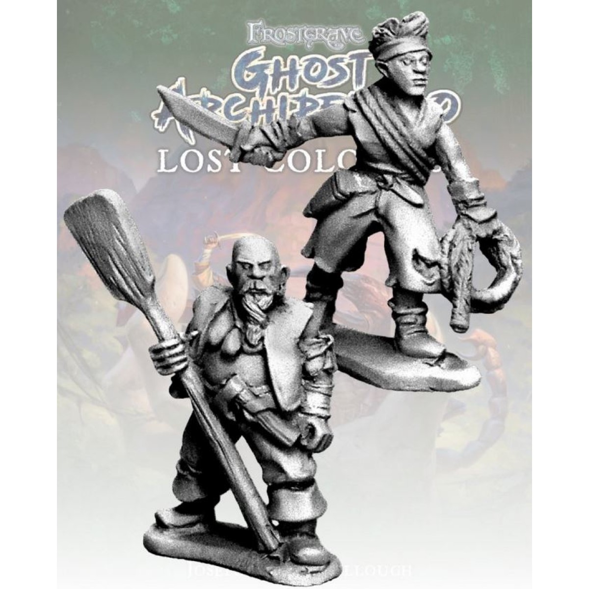 Frostgrave Ghost Archipelago Bosun and Topman